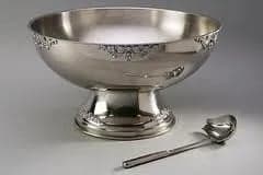 Silver Punch Bowl