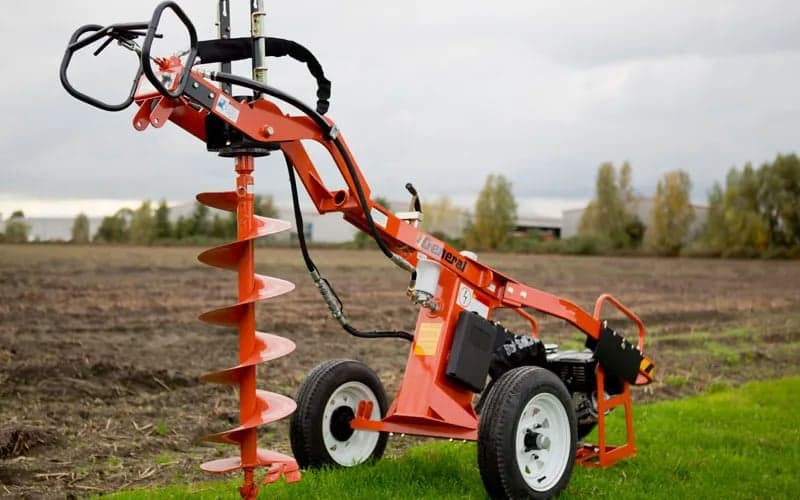 Earth Drill, Towable Earth Drill, Towable